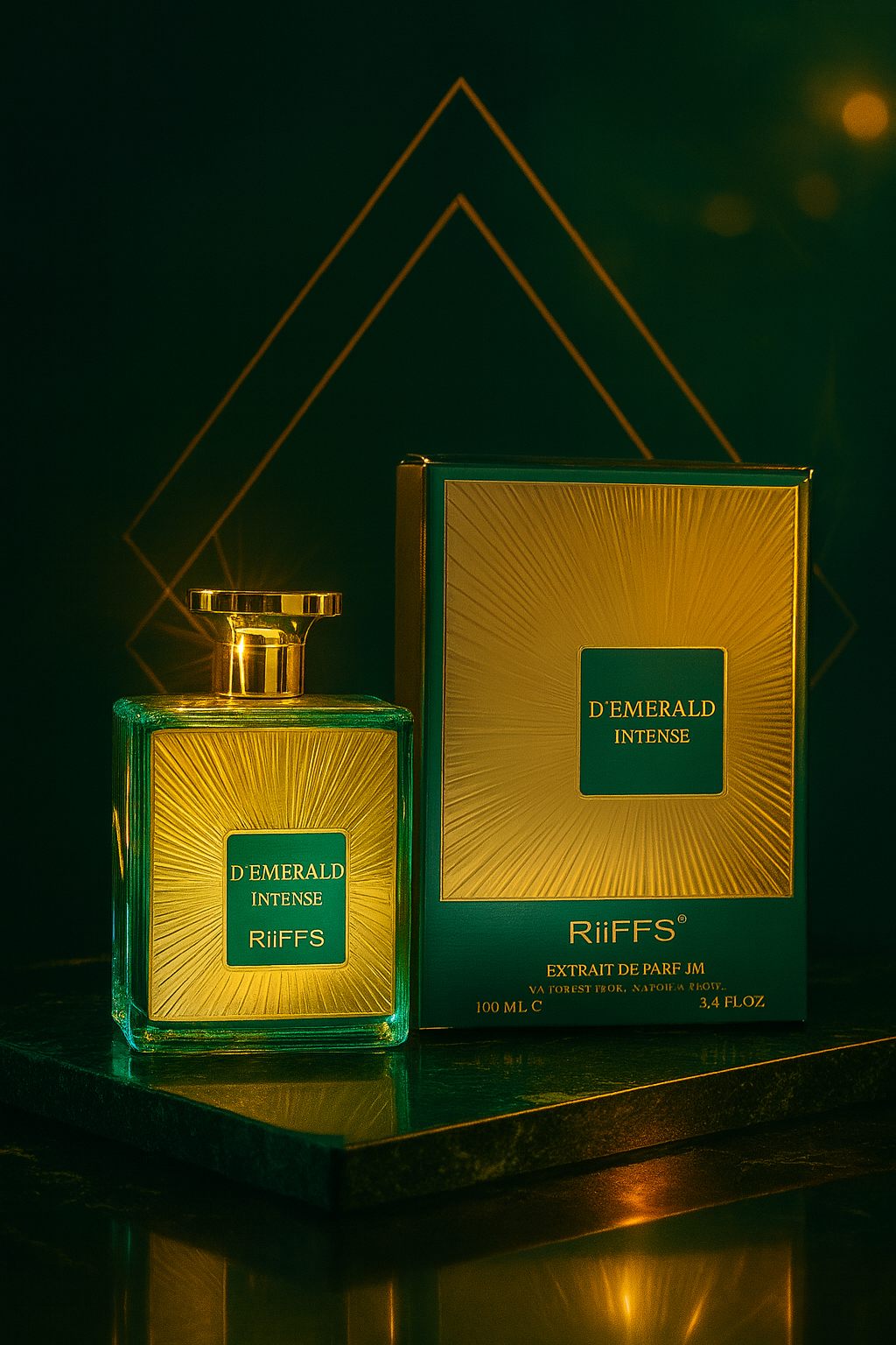 Riiffs D’Emerald Intense Extrait de Parfum